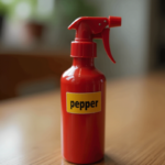 DIY pepper spray for personal protection