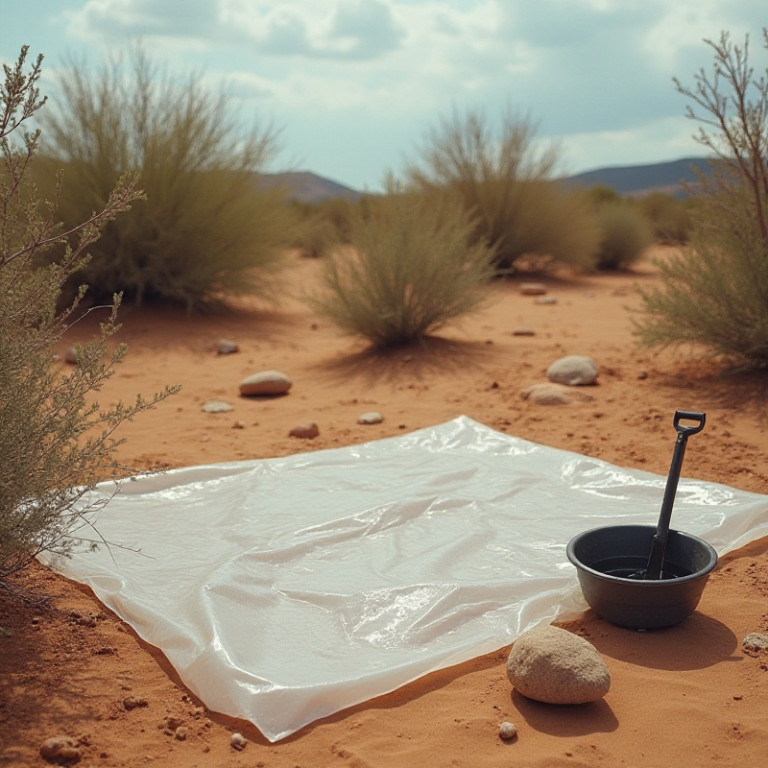 DIY Solar Still: Harvesting Water in Arid Climates